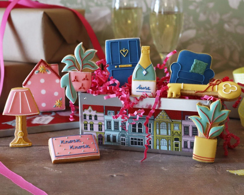 New Home Biscuit Tin