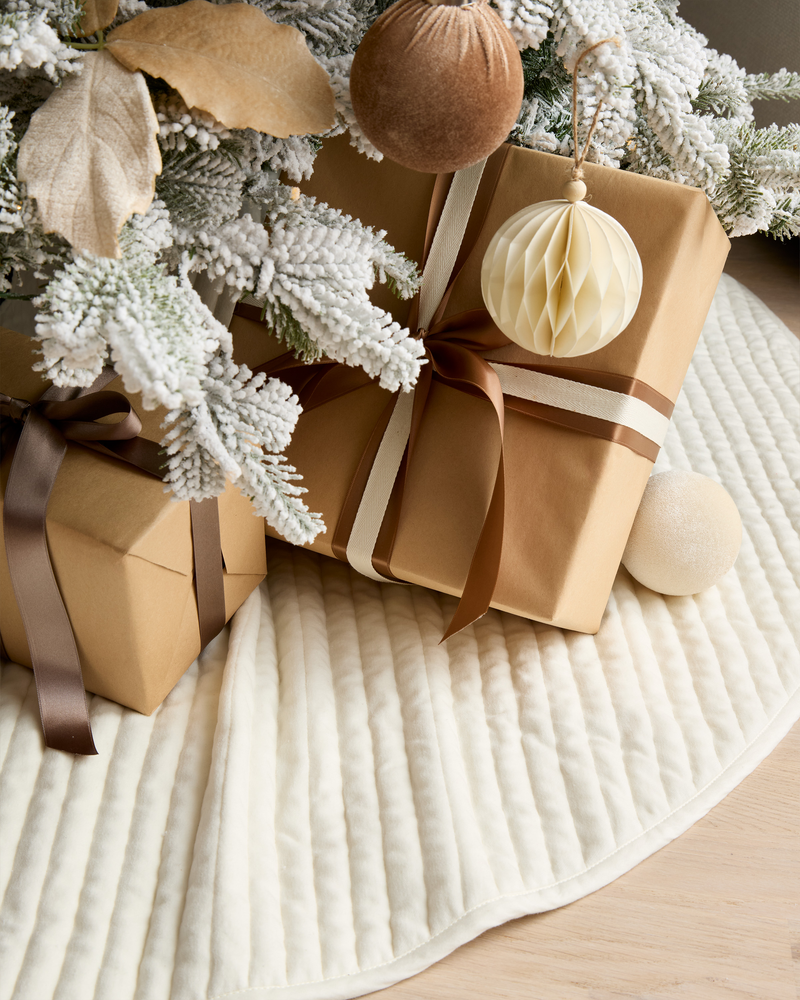 Cotton Velvet Tree Skirt