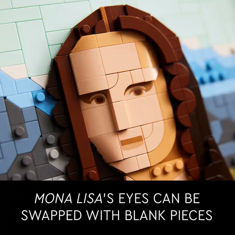 Lego Art: The Mona Lisa