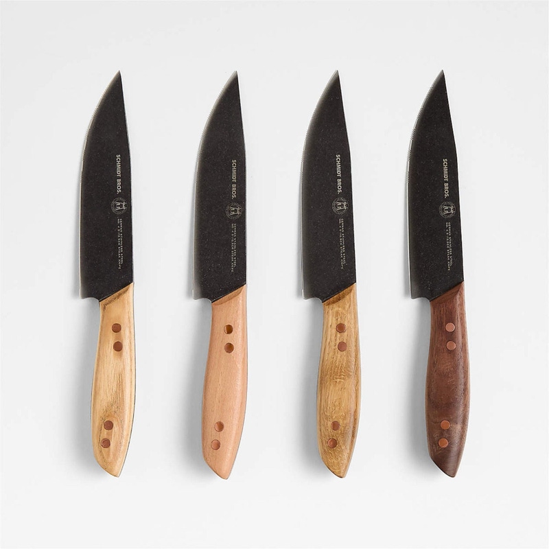 Runwell 4-Piece Jumbo Steak Knife Set