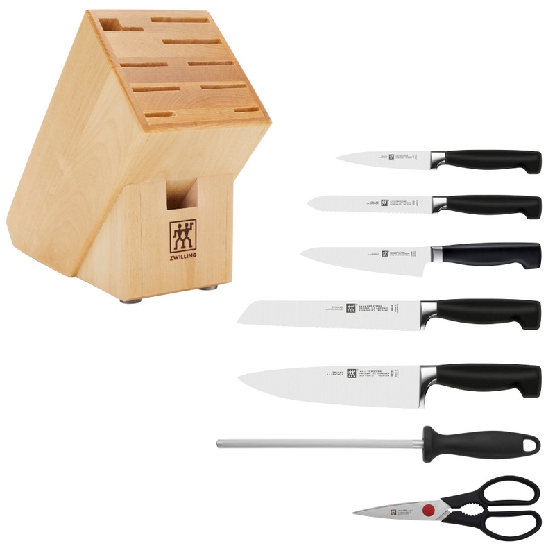 Four Star Anniversary 8-piece Knife Block Set