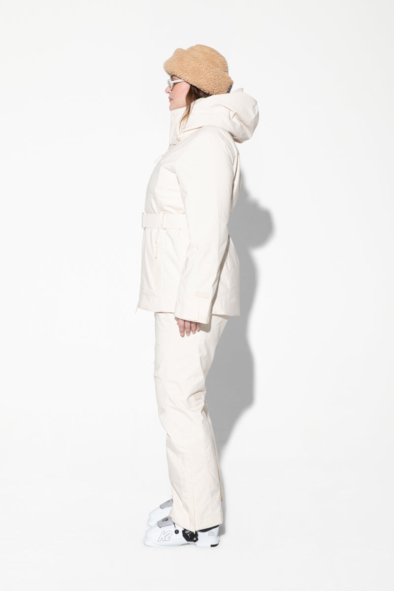 Aston Ski Jacket, Oat Milk