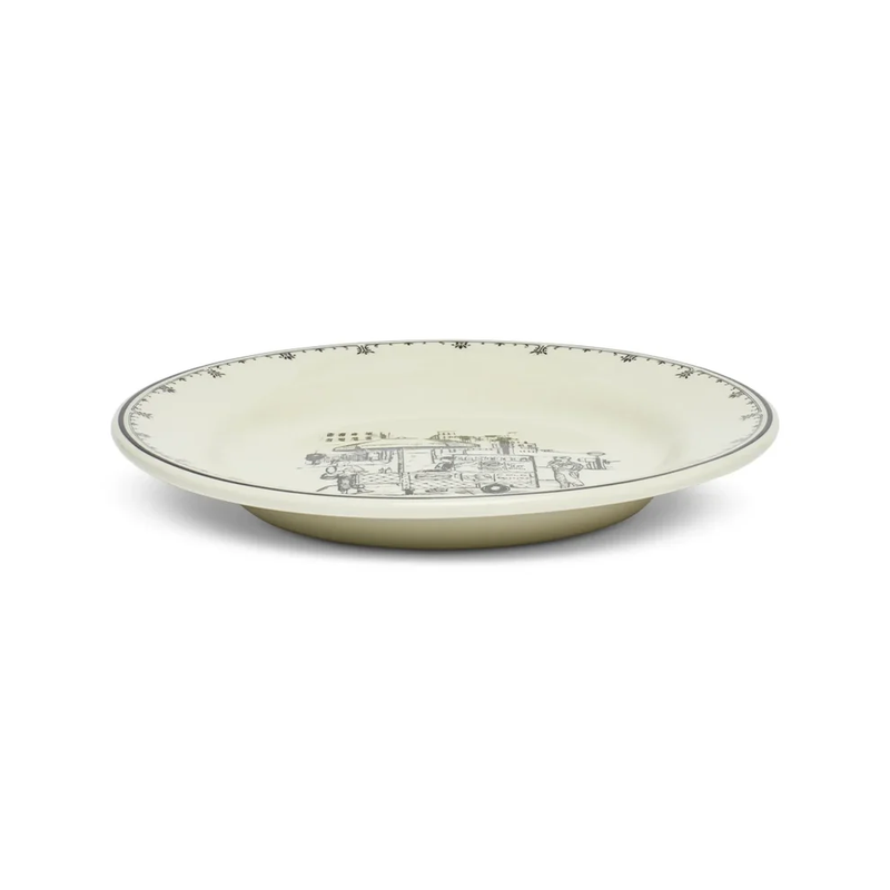 NYC Toile 8.25" App Plate