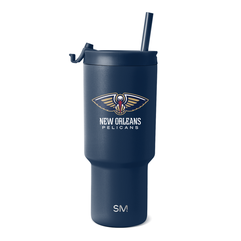NBA Trek Tumbler with Flip Lid, 30oz