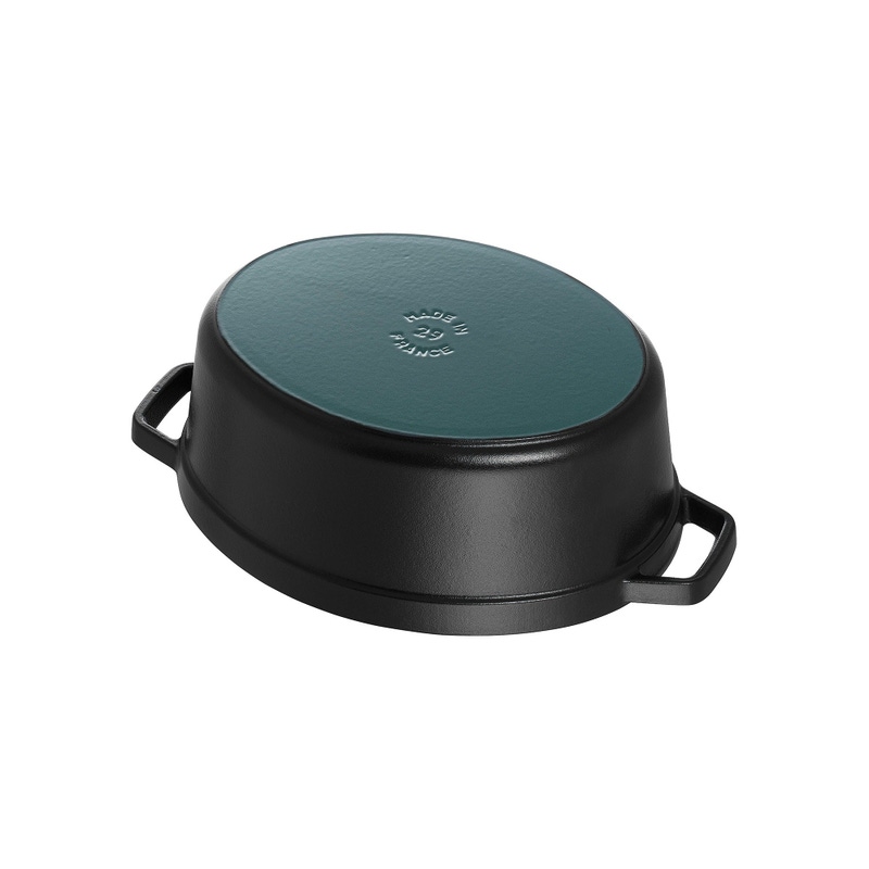 Cast Iron 1QT Oval Cocotte
