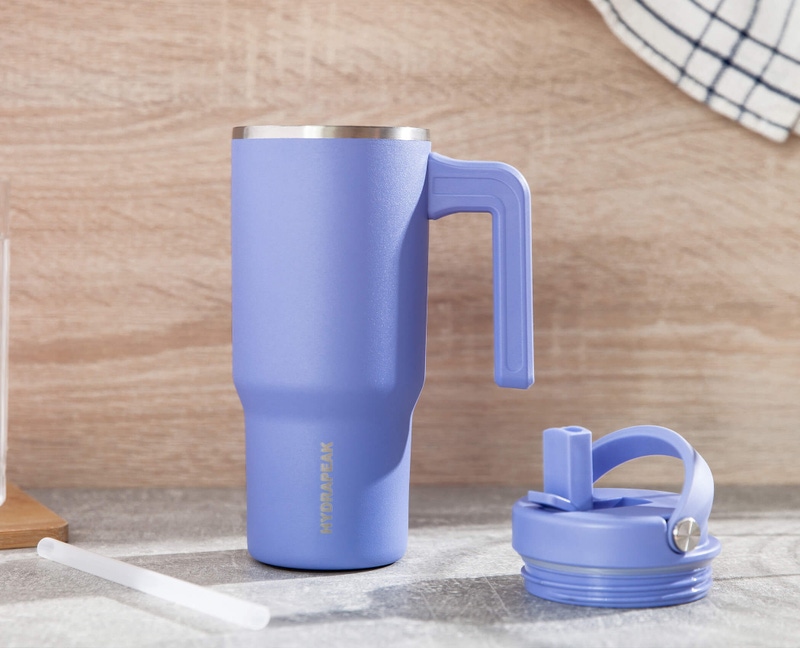 18oz Voyager Kid's with Handle and Straw Lid