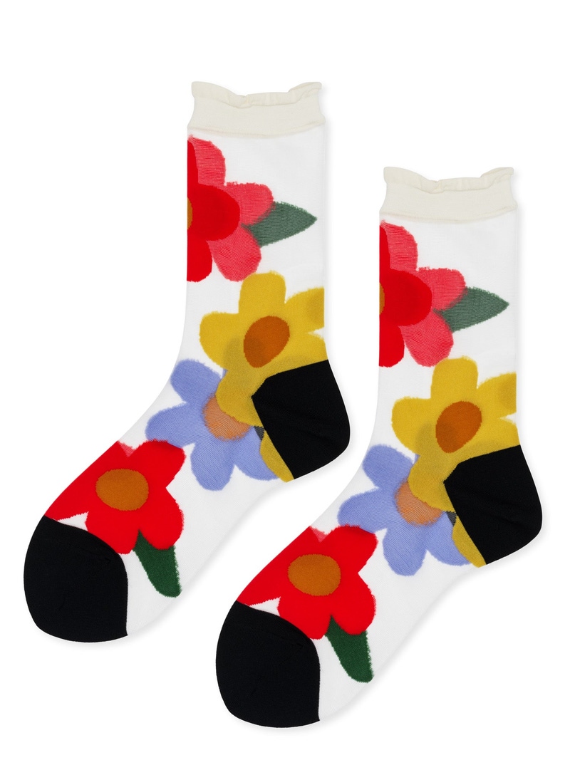 Women's Sheer Crew Sock