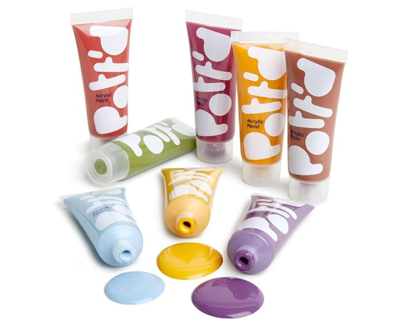 Acrylic Pottery Paint Set