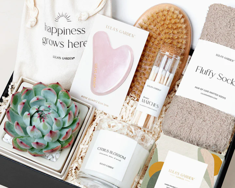 Wellness Gift Box with Bliss Garden