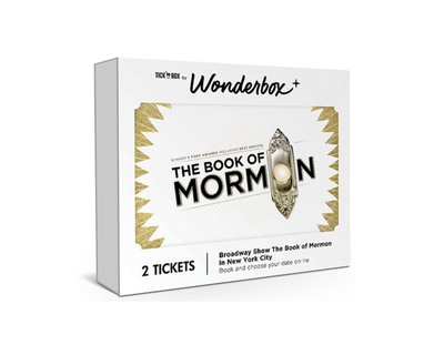 The Book of Mormon, 2 Tickets for Broadway Show in New York City
