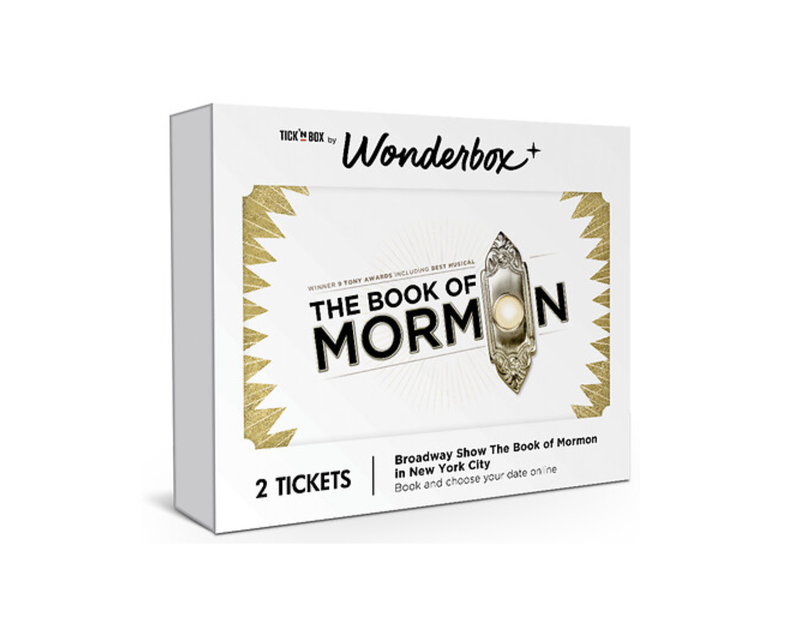 The Book of Mormon, 2 Tickets for Broadway Show in New York City