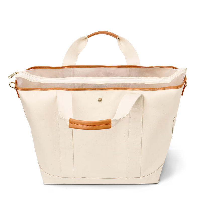 Monogrammed Venice Canvas Tote