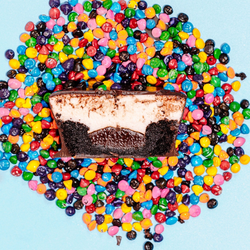 Cosmallow Brownie Cups