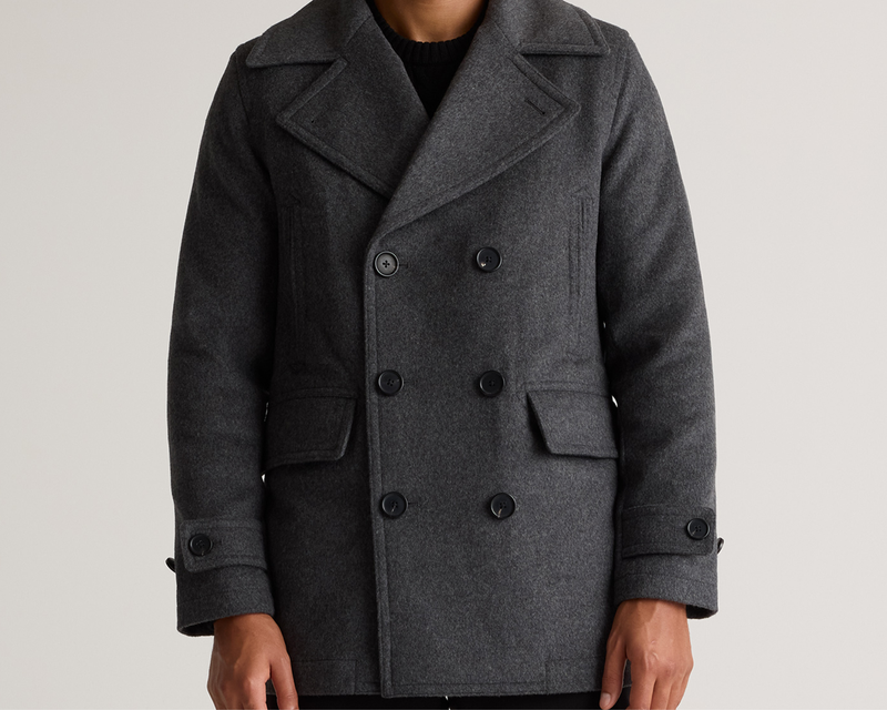 Italian Wool Peacoat