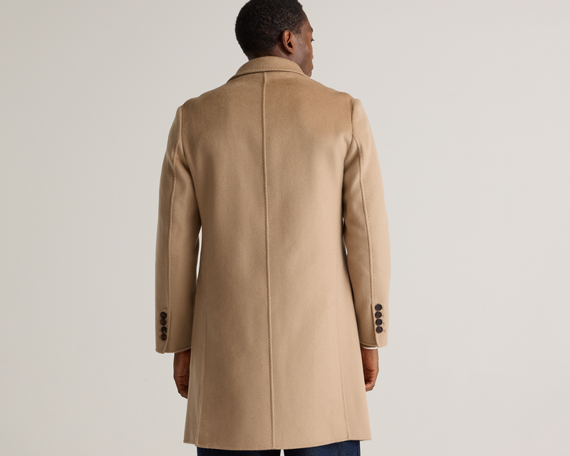 100% Mongolian Cashmere Double-Faced Overcoat