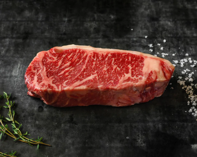 American Wagyu 10oz New York Strip, 8 Strip Steaks