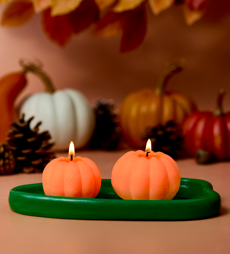Pumpkin Creative Candle & Clay Kit