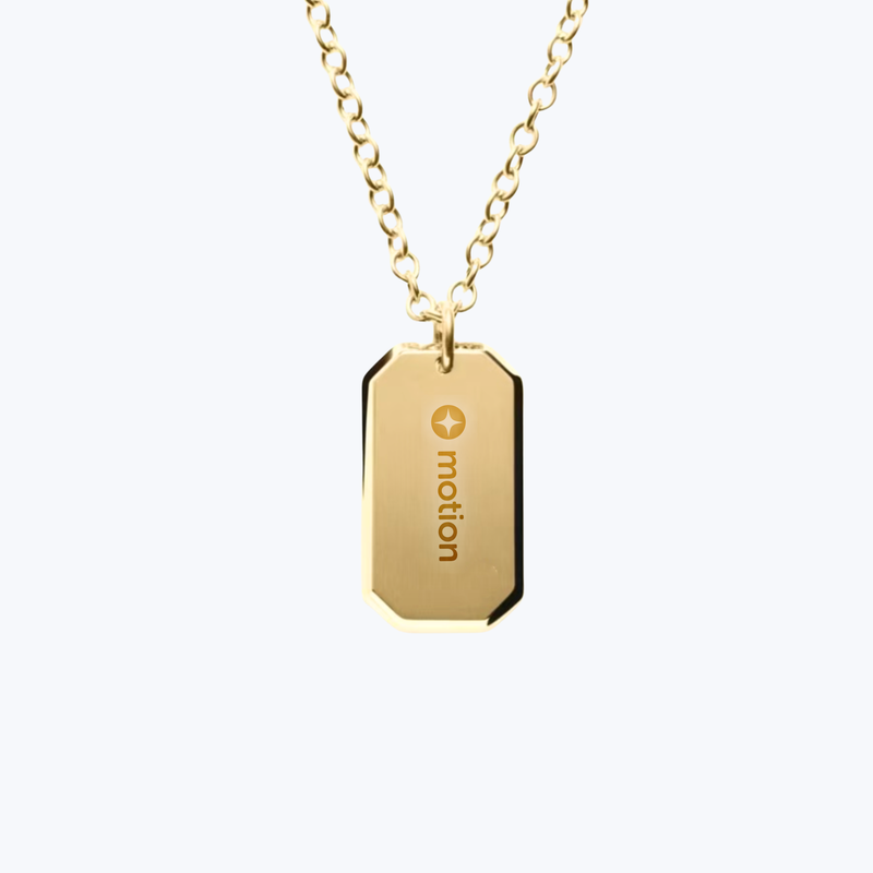 Engraved Dog Tag Necklace
