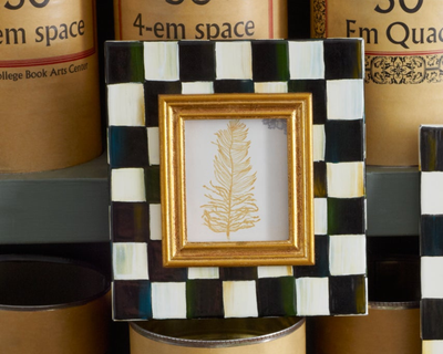Enamel Frame, 2.5" x 3"