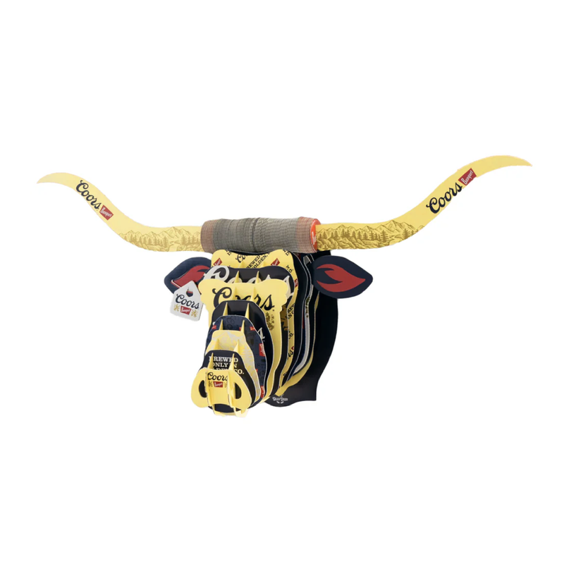 Beer Deer Cardboard Wall Mount