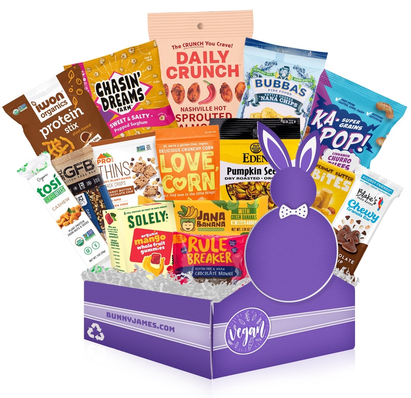 Bunny James Snack Boxes Premium Vegan & Gluten Free Box Goody
