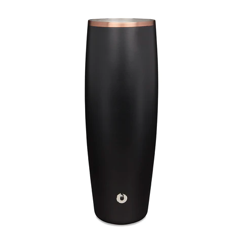 Stainless Steel Beer Glass with Lid, 24 oz