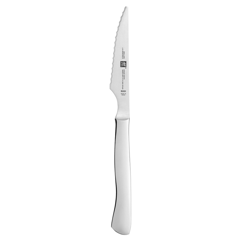 4-piece Stainless Steel Serrated Steak Knife Set
