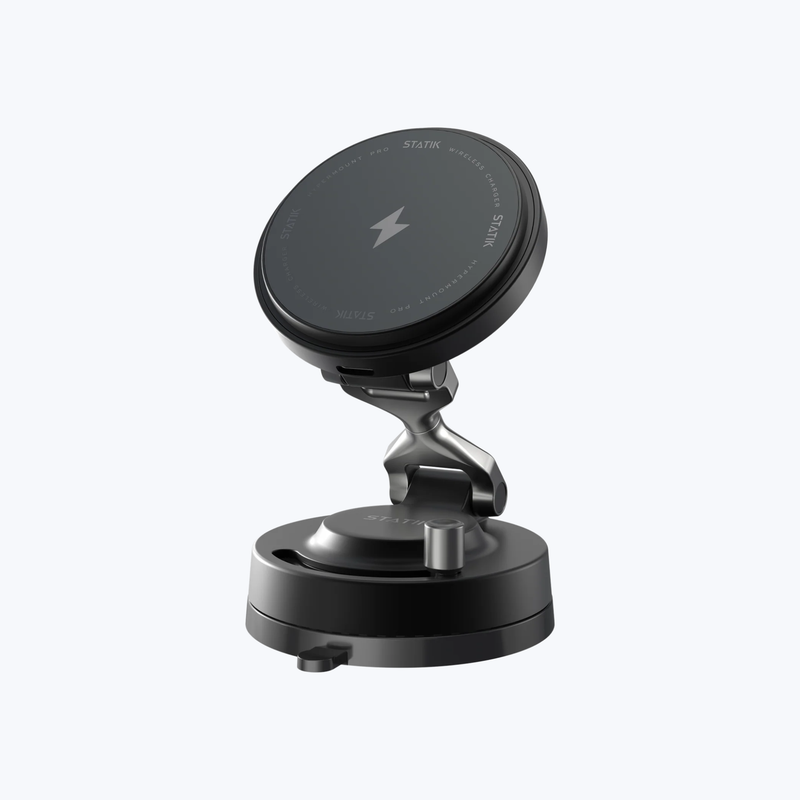 Branded HyperMount Pro | Magnetic Phone Mount with Wireless Charging