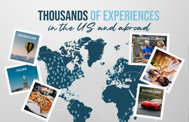 Work Anniversary Experience Gift Box with 25K Worldwide Experiences