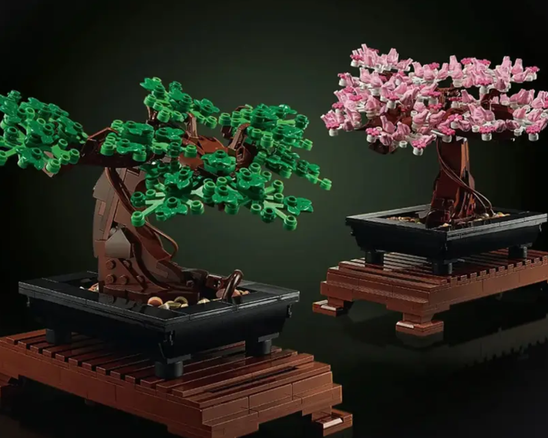 Icons Bonsai Tree Home Décor Set