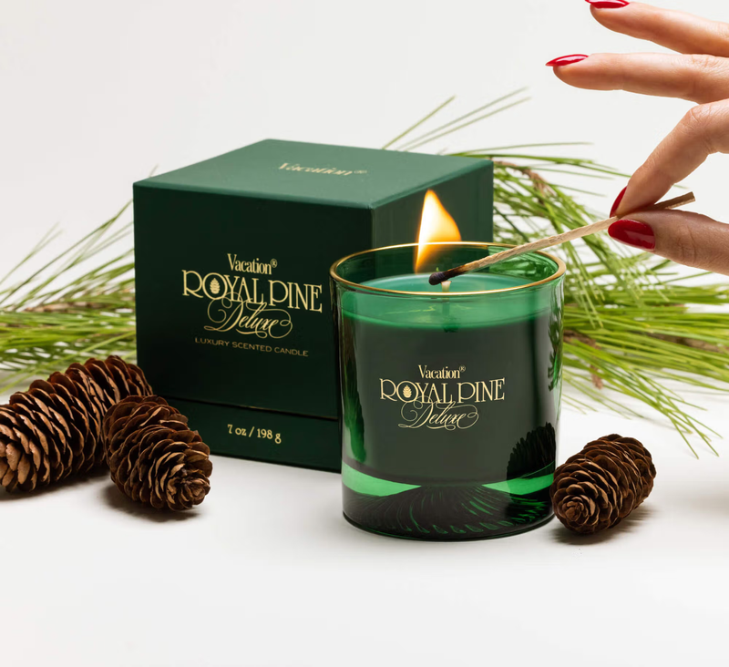Royal Pine Deluxe Candle