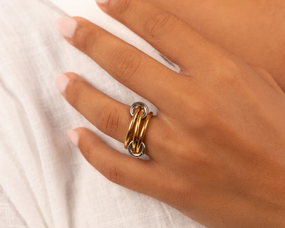 Linked Stacking Ring