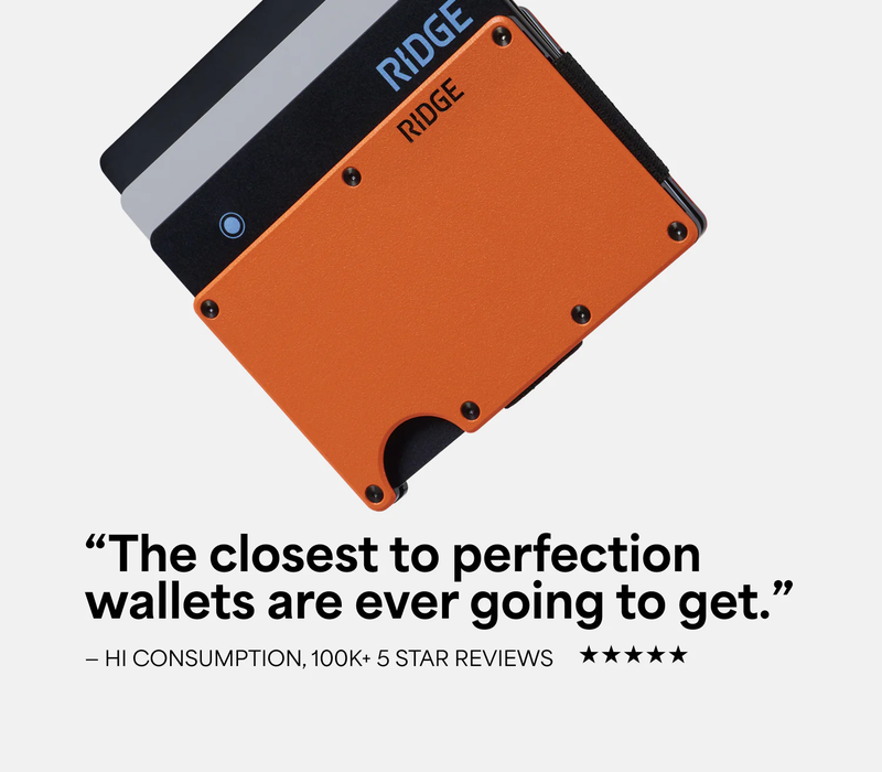 Aluminum Ridge Wallet