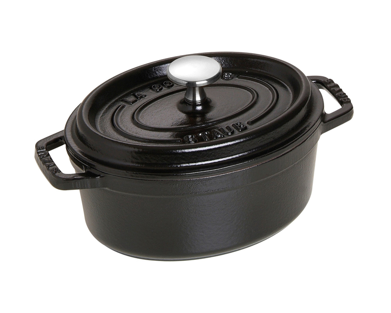 Cast Iron 1QT Oval Cocotte