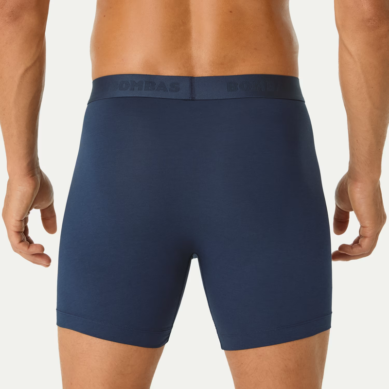 Men's Cotton Modal Blend Boxer Brief 6" 6-Pack