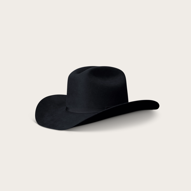 Cattleman Fur Cowboy Hat, Black