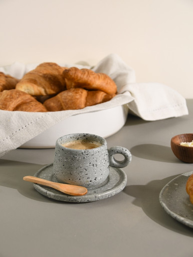 Edgewater Collection Espresso Cup and Saucer