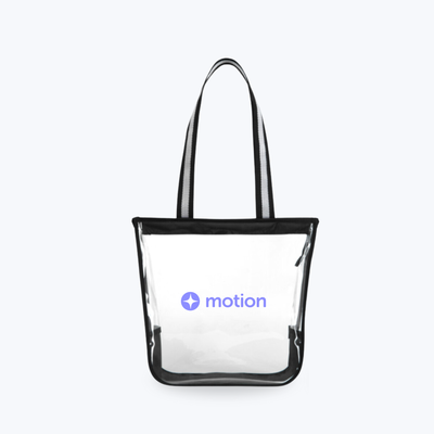 Branded Clear Tote