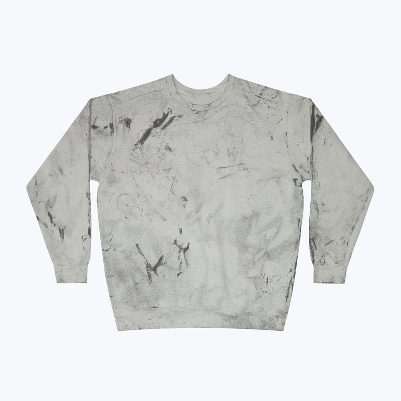 Branded Unisex Color Blast Crewneck Sweatshirt
