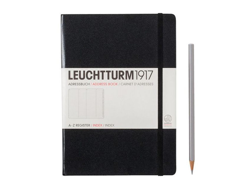 Address Book, Black A5