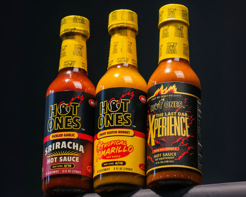Hot Ones Hot Sauce Trio Pack