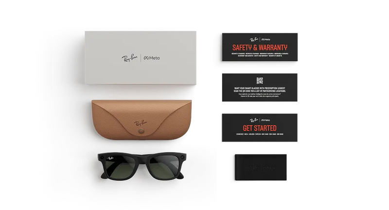 Ray-Ban Meta Wayfarer Transition Smart Glasses, Gen 1