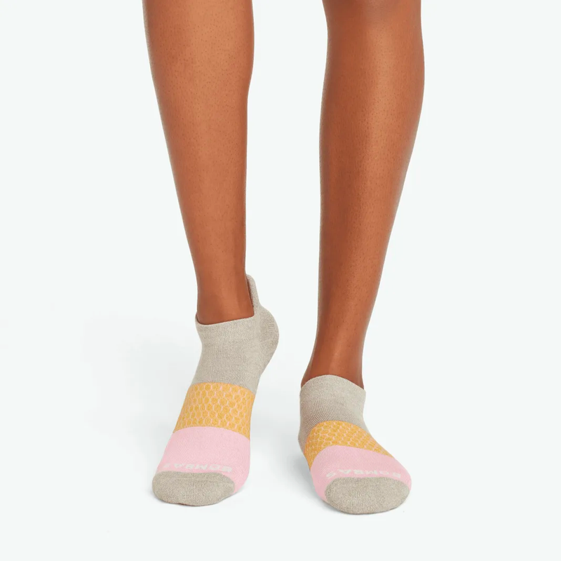 Women's Tri-Block Ankle Socks