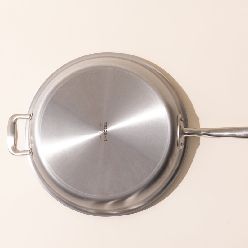 Stainless Steel 10" Clad Frying Pan