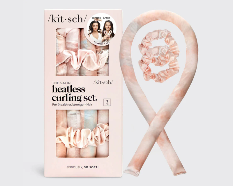 Satin Heatless Curling Set