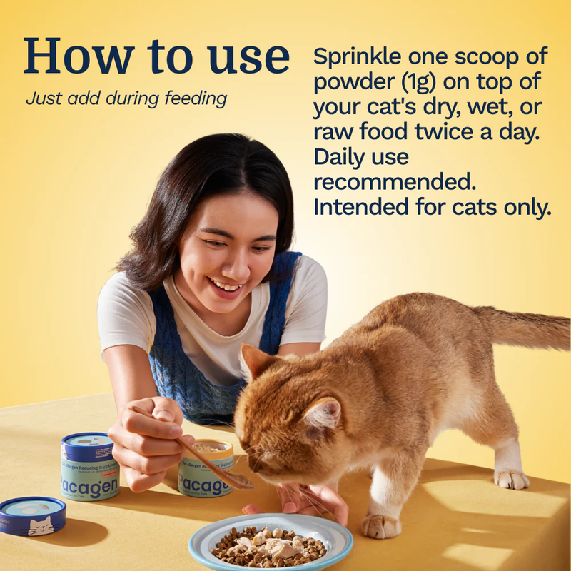 Cat Allergen Reducing Supplement