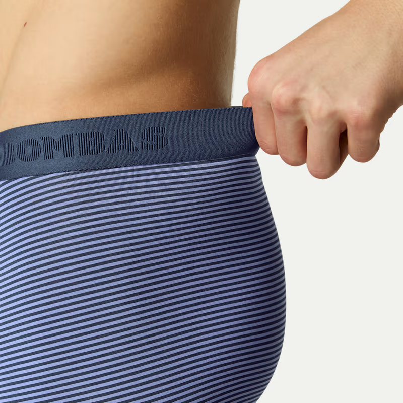 Men's Cotton Modal Blend Boxer Brief 6" 6-Pack