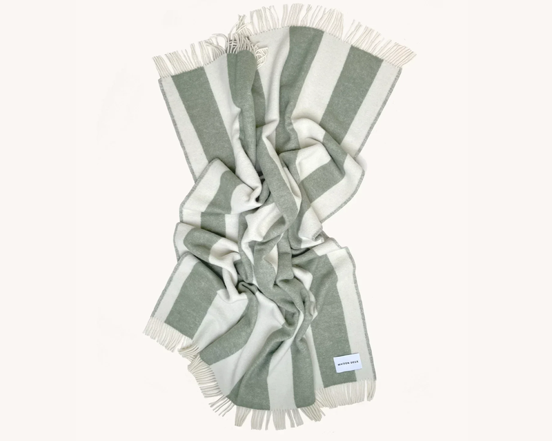 Rough Stripe Blanket 