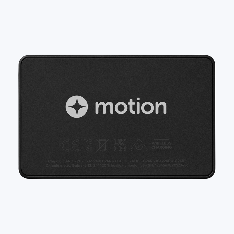 Branded Chipolo Card Rechargeable Bluetooth Tracker