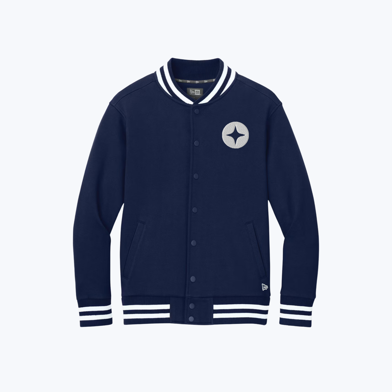 Branded New Era Varsity Heavyweight Fleece Jacket